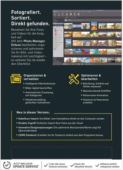 Magix Photo Manager Deluxe (1 User, unlimited)