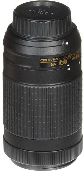 Actual product image Nikon AF-P Nikkor 70-300mm f/4.5-6.3G ED DX VR (Nikon DX, APS-C / DX)