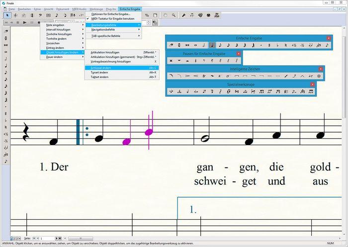 Produktbild Klemm Music Technology Finale 25 (1 User)