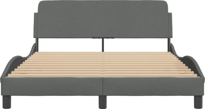 Produktbild VidaXL Bettgestell mit Kopfteil Stoff (160 x 200 cm)