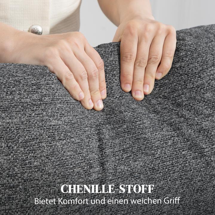 Actual product image Homcom Relaxsessel Polyester Grau
