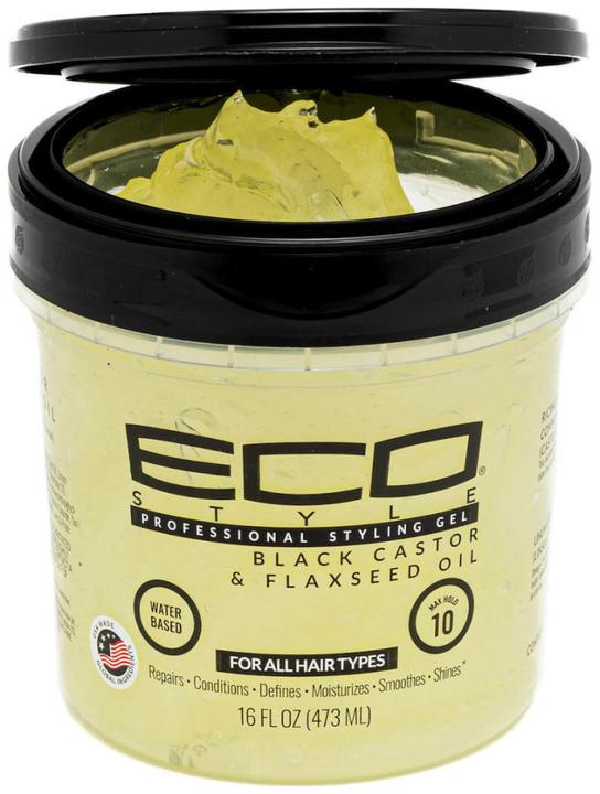 Actual product image Weleda Eco -style, styling gel with black castor and linseed oil, 1 piece (Hair gel, 473 ml)