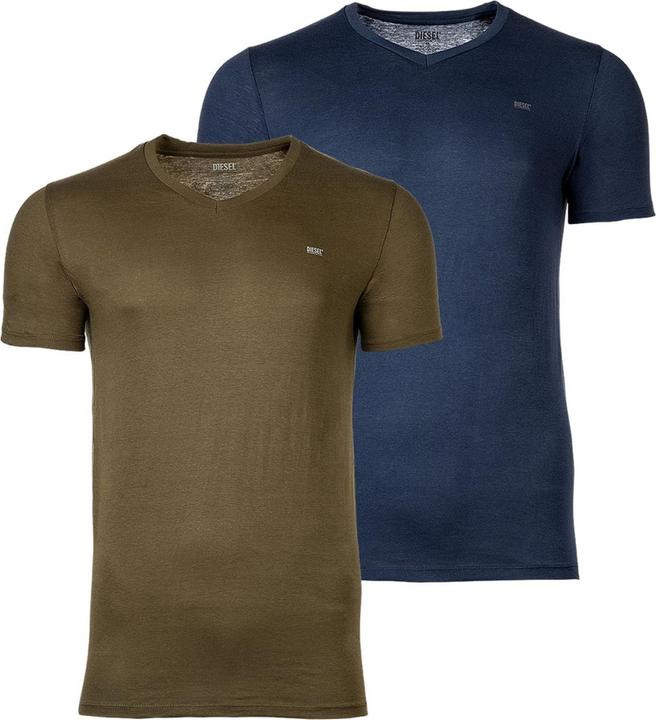 Diesel T-Shirt Casual Bequem sitzend UMTEE-MICHAEL-TUBE-TWOPACK (L)