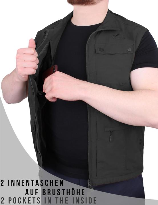Produktbild Normani Herren Outdoor Weste Kudu (L)