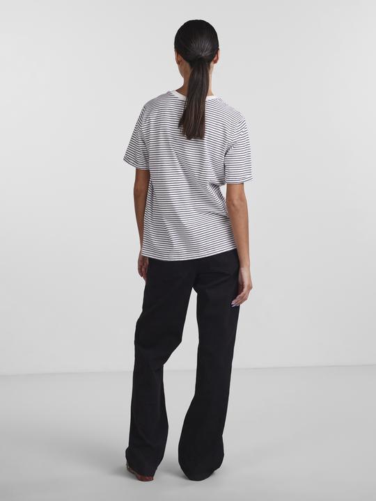 Image du produit Pieces T-shirt rayé à col rond (L)