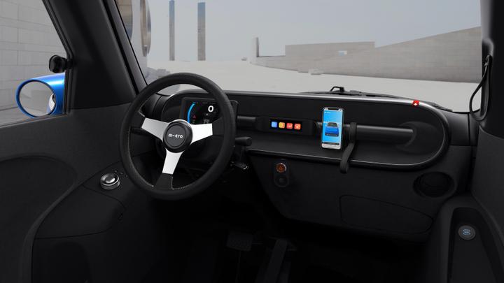 Immagine prodotto Microlino Blu Zurigo a lungo raggio (Elettrico / Benzina Ibrido, 17 CV)