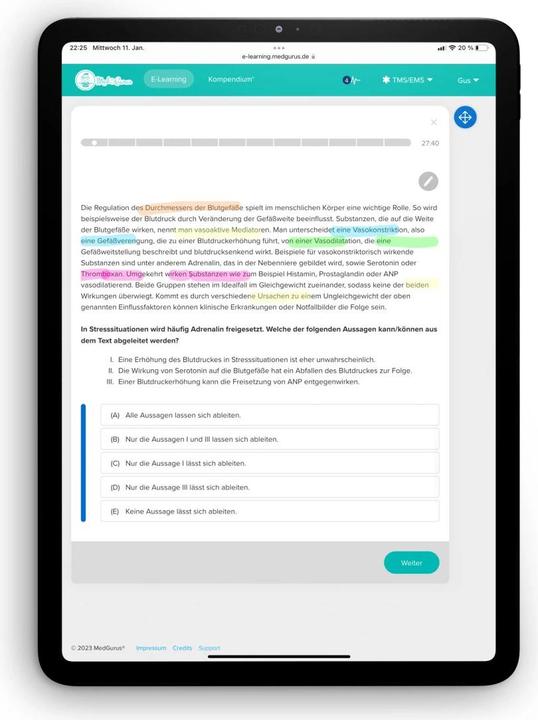 Produktbild TMS & EMS Vorbereitung 2024 Komplettpaket - E-Learning und Kompendium mit Leitfaden, T (Deutsch, Alexander Hetzel, Constantin Lechner, Anselm Pfeiffer, 2024)