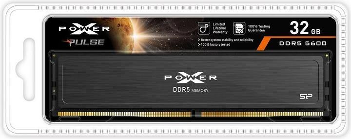 Actual product image Silicon Power SP016GXLWU560FSJ (1 x 32GB, 5600 MHz, DDR5 RAM, DIMM)