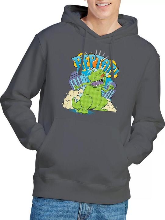 Immagine prodotto Rugrats Stomp Felpa con Cappuccio Reptar Uomo (L)