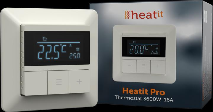 Heatit Pro Thermostat (White RAL 9010)