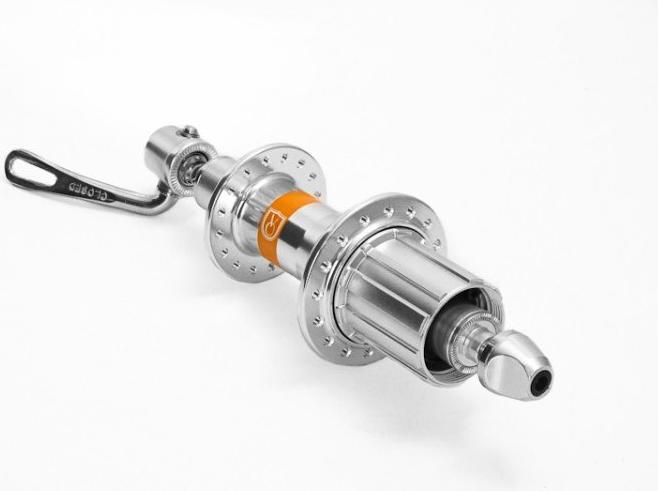 Image du produit Velo Orange Moyeu cassette à flasque basse - arrière (36H/Compatible Campagnolo)