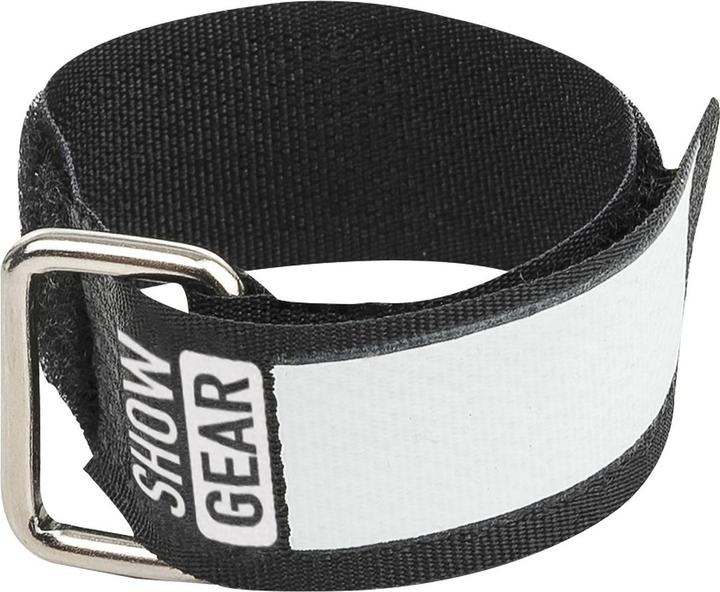 Immagine prodotto Showgear Chiusura a scatto 20x200 nero 10 pezzi (Fascette in velcro, 200 mm, 10 pz.)