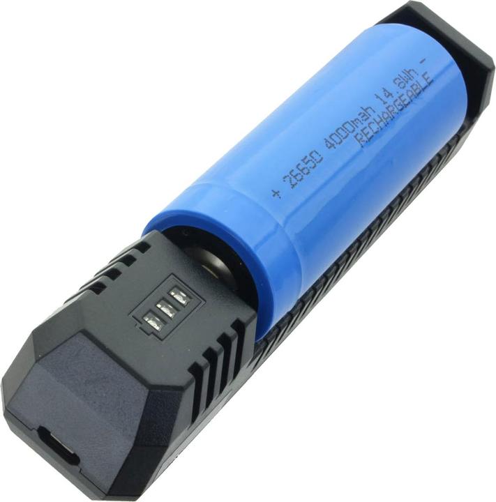 Actual product image Nitecore USB Lader UI1 (1 pcs., 14500, 16340, 18650, Chargers without battery)