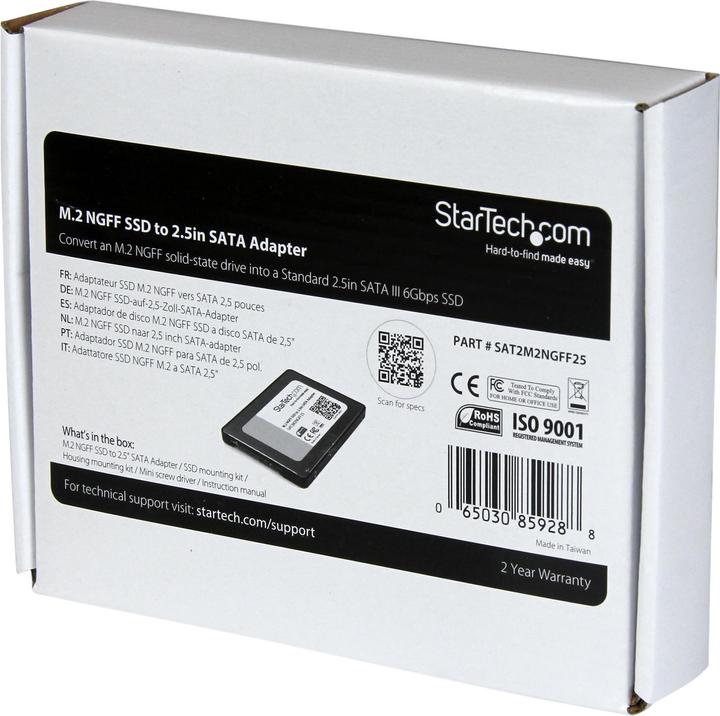 Image du produit StarTech Adaptateur SATA vers M.2