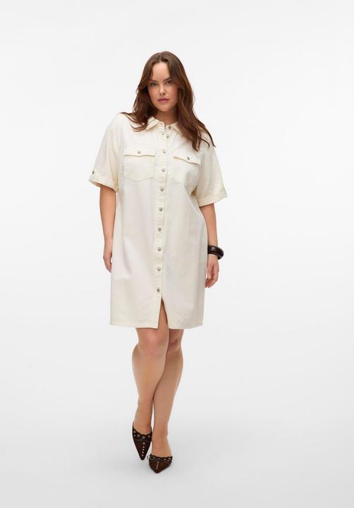 Actual product image Vero Moda VMCJENNIE Kurzes Kleid Jeanskleid (46)