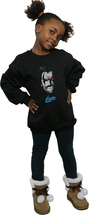 Actual product image Girls Lobo Face Sweatshirt (140, 146)