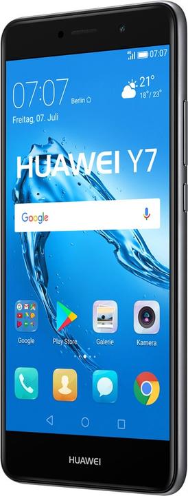 Huawei Y7 (16 Go, Gris, 5.50", Double SIM hybride, 12 Mpx, 4G)