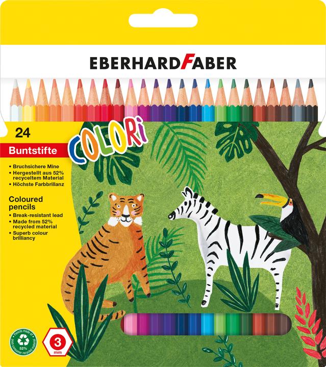 Produktbild EberhardFaber Eberhard Faber Vertrieb GmbH Buntstifte COLORi sechskant 24er (24 Farben, 1 x)