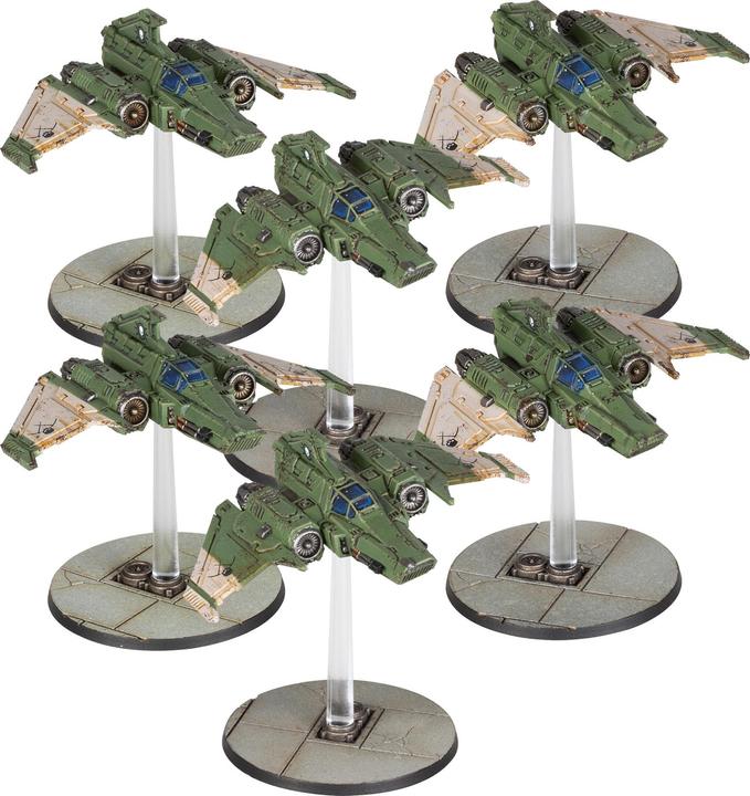 Actual product image Games Workshop Legions Imperialis: Xiphon Interceptor Squadron (Plastic)