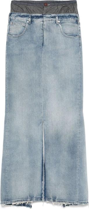 Actual product image Maison Martin Margiela Maison Margiela Skirts Blue (38)