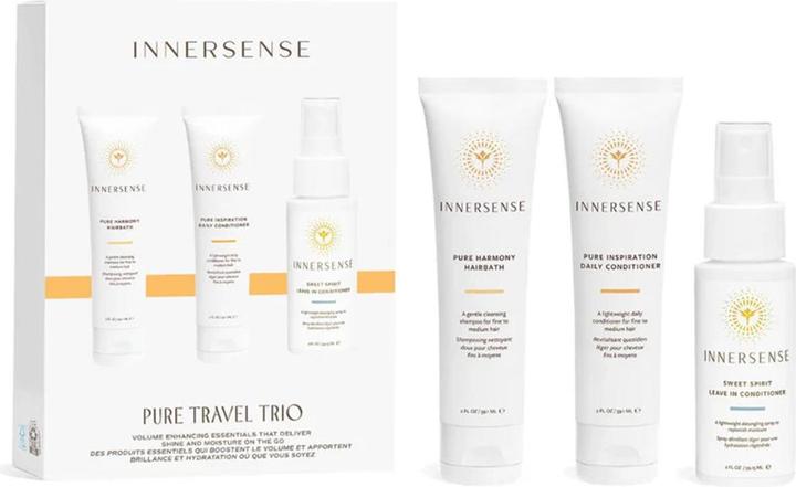 Image du produit Innersense Organic Beauty Pure Travel Trio (Set soin capillaire)