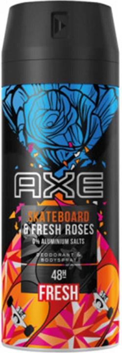 Image du produit AXE Déo Skateboard & Roses fraîches 150 ml (Spray, 150 ml)