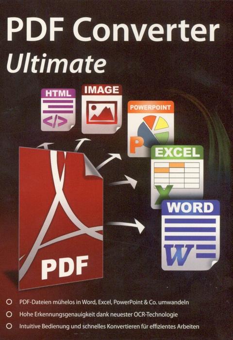 Actual product image PDF Converter Ultimate - OCR technology included (1 User, unlimited)