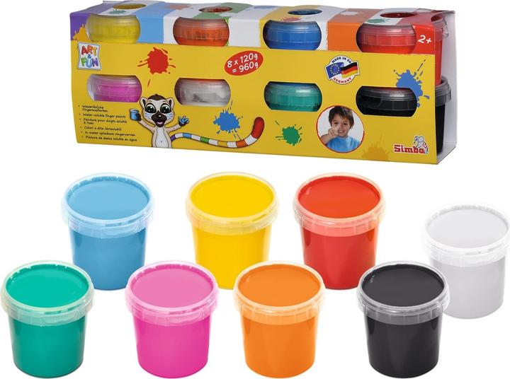 Produktbild Simba Fingermalfarben (Mehrfarbig)