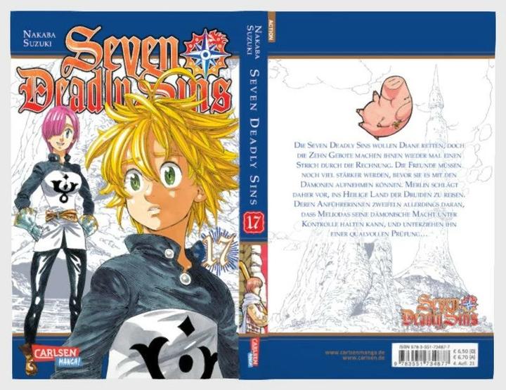 Immagine prodotto Seven Deadly Sins 17 (Tedesco, Suzuki Nakaba, 2017)