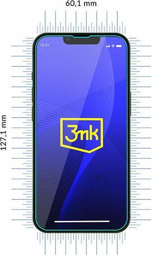 Produktbild 3MK hybrid glass Flexible 2.5D for iPhone 13 Mini (1 Stück, Apple iPhone 13 mini)
