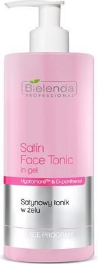 Bielenda PROFESSIONAL Satin Face Tonic In Gel satynowy tonik do twarzy w żelu 500ml (Tonic, 500 ml)