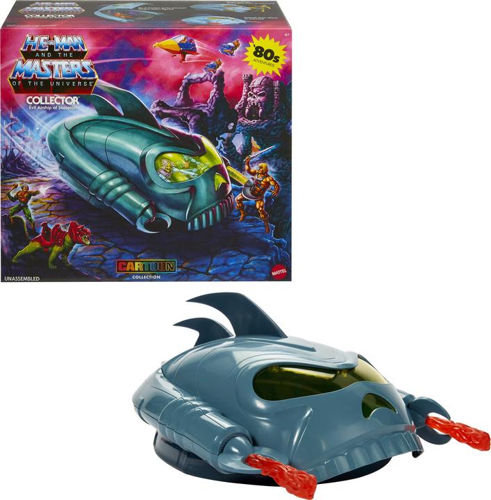 Produktbild Mattel Masters of the Universe Origins Fahrzeug Evil Ship of Skeletor Cartoon Collection