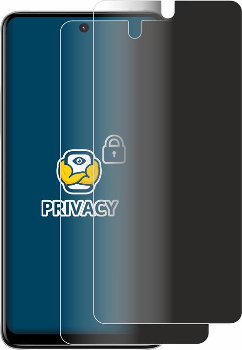 Produktbild BROTECT Sichtschutzfolie Anti-Spy Privacy Folie Blaulicht-Schutz (2 Stück, Motorola Moto E32s)