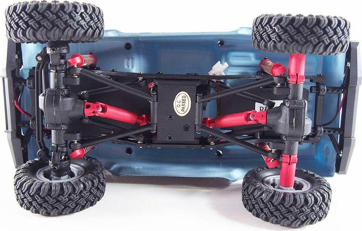 Produktbild Amewi AMX Rock Crawler AM24 4WD 1:24 RTR blau (RTR Ready-to-Run)
