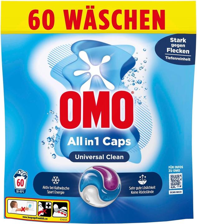 Immagine prodotto OMO Universal Clean (60 Cicli di lavaggio, Detergente liquido)