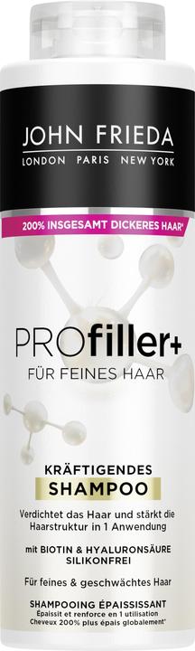 John Frieda PROFiller+ Kräftigendes Shampoo 500ml (500 ml, Flüssiges Shampoo)