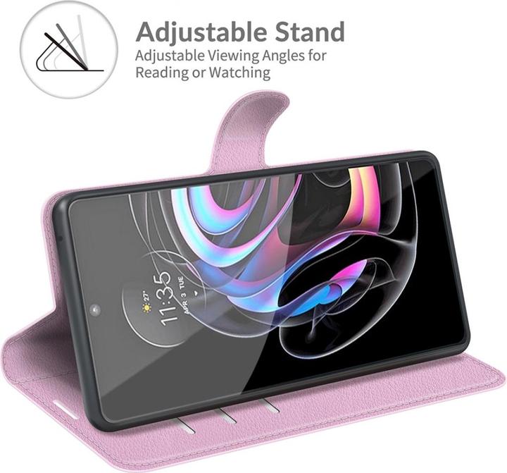 Produktbild Screenguard Motorola Edge 20 Lite Leather Guard Lederhülle (Motorola Edge 20 Lite)