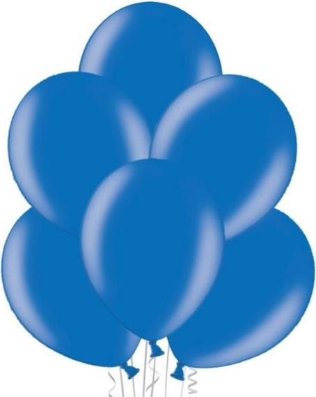 Produktbild Belbal Öko-Metallic-Ballons Royalblau 100 Stück (100 x)
