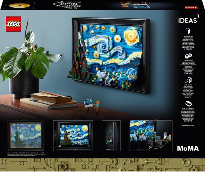 Image du produit LEGO Vincent van Gogh - Nuit étoilée (21333, LEGO difficiles à trouver, LEGO Icons)