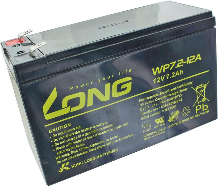 Image du produit Kung Long APC RBC17 Akku RBC2 als Nachbau Akku von AccuCell mit 12 Volt und 7,2Ah (12 V, 7.20 Ah)