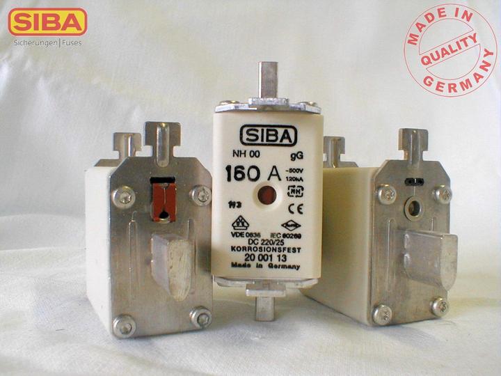 Actual product image Siba SIKRING NH00 125A gG 500V - (10 pcs.) (125 A)