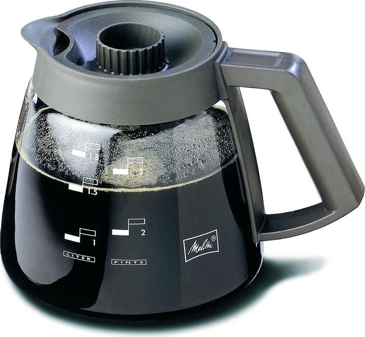 Actual product image Melitta ® Jug 17x16,4 cm (ØxH) 1,8l glass/plastic transparent/black