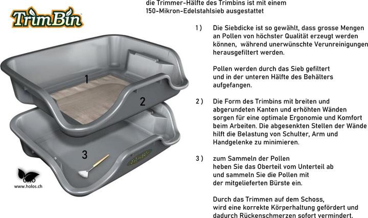 Produktbild Harvest-More Trim Bin
