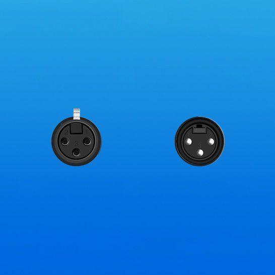 Produktbild Ugreen Cable XLR female to XLR male cable AV130 - 5m (black) (5 m, XLR)