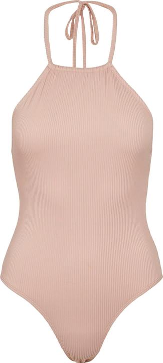 Urban Classics Ladies Rib Neckholder Swimsuit (XS)