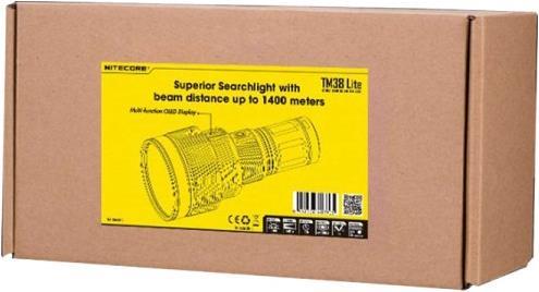 Actual product image Nitecore TM38 Lite (19.50 cm, 1800 lm)
