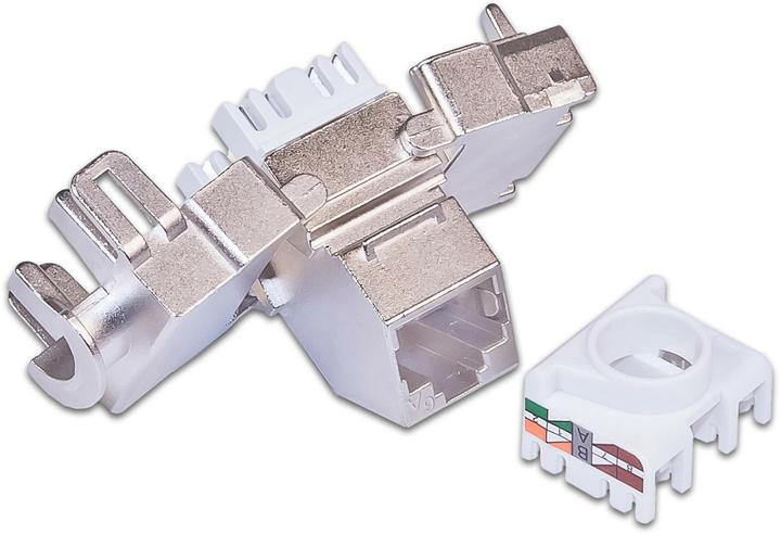 Produktbild Wirewin Keystone Modul, Cat.6A, 45ø gewink. (Keystone Modul)