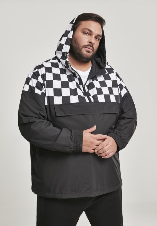 Actual product image Urban Classics Check Pull Over Jacket (S)