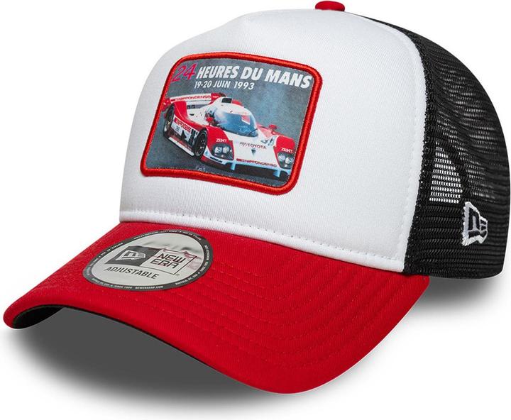 New Era A-Frame Mesh Trucker Cap 24H Rennen Von Le Mans Rot (One Size)