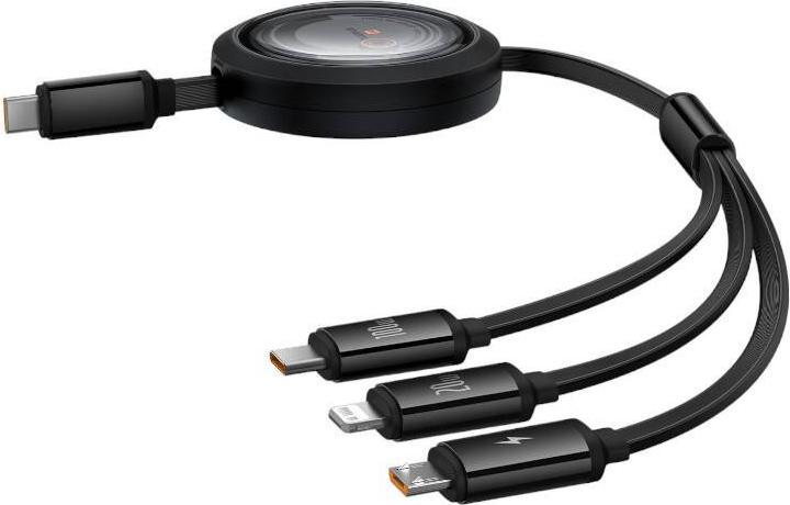 Produktbild Baseus USB Typ C – Micro USB B, Lightning, USB Typ C (1.10 m, USB 2.0, 100 W)